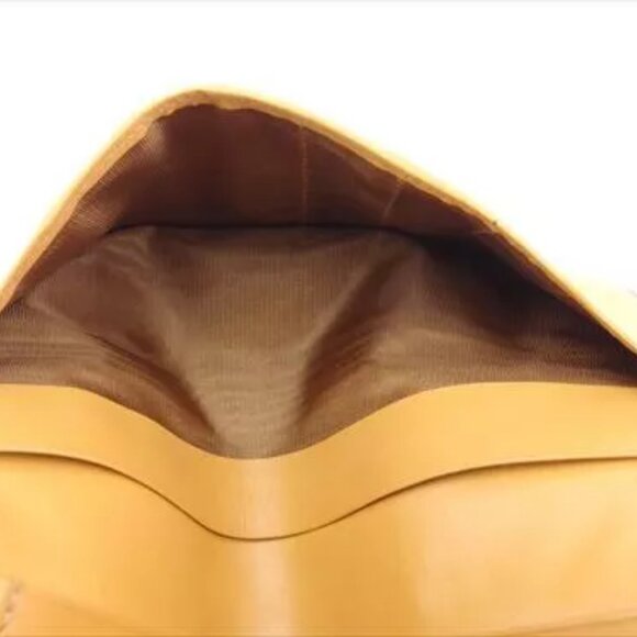 Celine Wallet Purse Long Wallet Macadam Brown Woman unisex Authentic Used - Picture 7 of 9